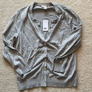 Banana Republic Light Gray Women's Cardigan